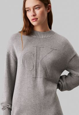 Sukienka casualowa na jesień Calvin Klein Jeans ze sklepu: Gomez Fashion Store w kategorii: Sukienki - zdjęcie 874714-BD9-10338_CJ245W000121C72