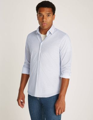 Koszula męska na wiosnę Calvin Klein ze sklepu: Gomez Fashion Store w kategorii: Koszule męskie - zdjęcie 874714-BD9-10338_CK245M000161257