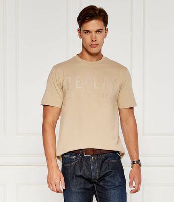 T-shirt męski Replay ze sklepu: Gomez Fashion Store w kategorii: T-shirty męskie - zdjęcie 874714-BD9-10338_RY245M000014A25