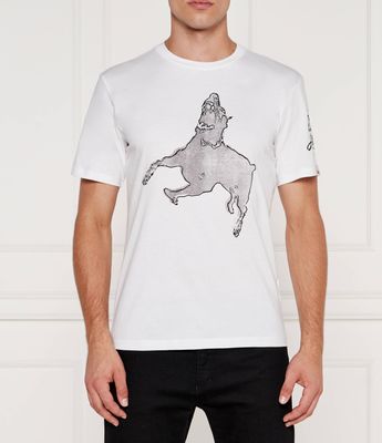 T-shirt męski na lato Replay ze sklepu: Gomez Fashion Store w kategorii: T-shirty męskie - zdjęcie 874714-BD9-10338_RY245M000019A01
