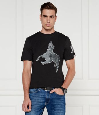 T-shirt męski Replay ze sklepu: Gomez Fashion Store w kategorii: T-shirty męskie - zdjęcie 874714-BD9-10338_RY245M000019098