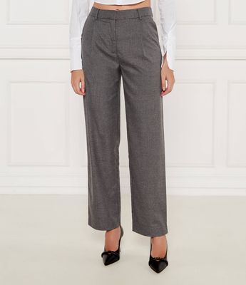 Spodnie damskie casualowe Samsøe Samsøe ze sklepu: Gomez Fashion Store w kategorii: Spodnie damskie - zdjęcie 874714-BD9-10338_SS245W000012043