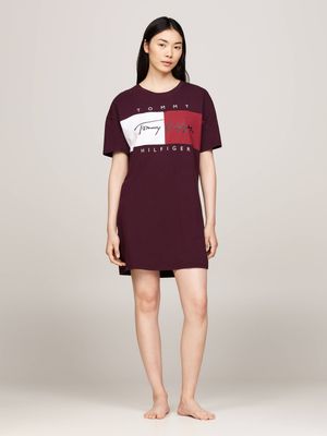 Koszula nocna Tommy Hilfiger ze sklepu: Gomez Fashion Store w kategorii: Koszule nocne - zdjęcie 874714-BD9-10338_TU245W000022F27