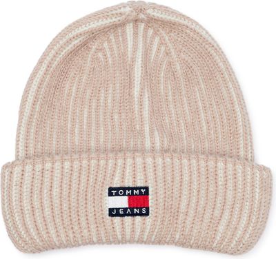 Tommy Jeans - Czapka zimowa damska casualowa ze sklepu: Gomez Fashion Store w kategorii: Czapki zimowe damskie - zdjęcie 874714-BD9-10338_TM245W000039228