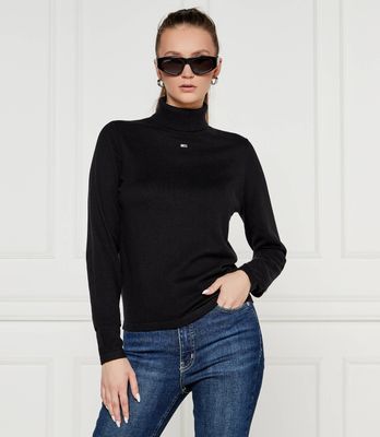 Sweter damski zimowy Tommy Jeans ze sklepu: Gomez Fashion Store w kategorii: Swetry damskie - zdjęcie 874714-BD9-10338_TM245W000067D44