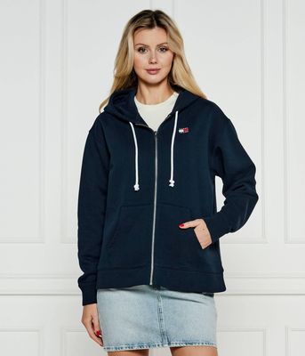 Bluza damska casual jesienna Tommy Jeans ze sklepu: Gomez Fashion Store w kategorii: Bluzy damskie - zdjęcie 874714-BD9-10338_TM245W000076072