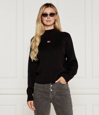 Sweter damski casual Tommy Jeans ze sklepu: Gomez Fashion Store w kategorii: Swetry damskie - zdjęcie 874714-BD9-10338_TM245W000083D44