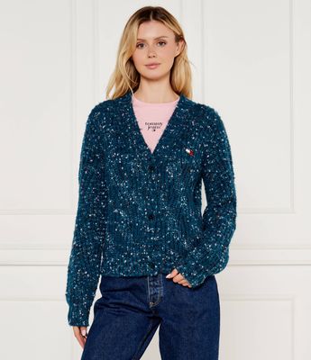 Tommy Jeans - Sweter damski ze sklepu: Gomez Fashion Store w kategorii: Swetry damskie - zdjęcie 874714-BD9-10338_TM245W000086210