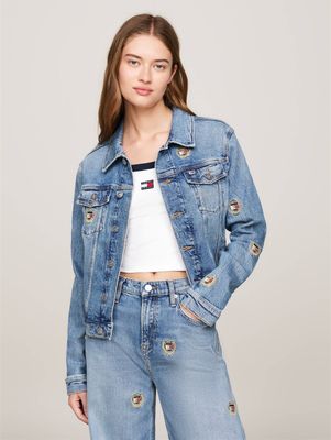 Kurtka damska jesienna Tommy Jeans ze sklepu: Gomez Fashion Store w kategorii: Kurtki damskie - zdjęcie 874714-BD9-10338_TM245W000128D69