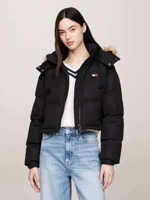 Kurtka damska na zimę Tommy Jeans ze sklepu: Gomez Fashion Store w kategorii: Kurtki damskie - zdjęcie 874714-BD9-10338_TM245W000129D44