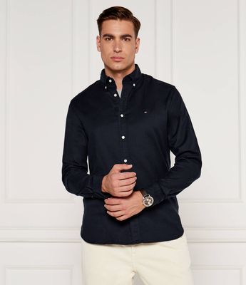 Koszula męska na wiosnę Tommy Hilfiger ze sklepu: Gomez Fashion Store w kategorii: Koszule męskie - zdjęcie 874714-BD9-10338_TH245M000023F23