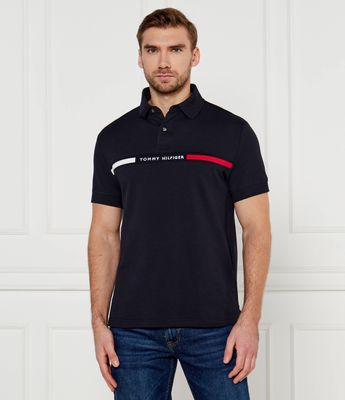 T-shirt męski klasyczny Tommy Hilfiger ze sklepu: Gomez Fashion Store w kategorii: T-shirty męskie - zdjęcie 874714-BD9-10338_TH245M000038F23