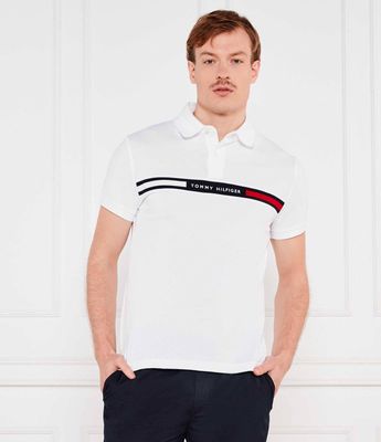 Tommy Hilfiger - T-shirt męski na lato ze sklepu: Gomez Fashion Store w kategorii: T-shirty męskie - zdjęcie 874714-BD9-10338_TH245M000038D96