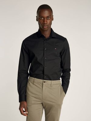 Koszula męska na zimę Tommy Hilfiger ze sklepu: Gomez Fashion Store w kategorii: Koszule męskie - zdjęcie 874714-BD9-10338_TH245M000039D12