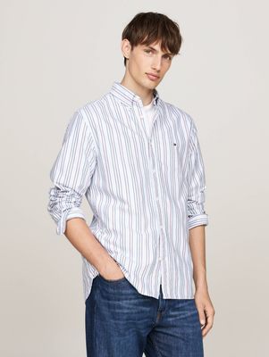 Koszula męska na wiosnę Tommy Hilfiger ze sklepu: Gomez Fashion Store w kategorii: Koszule męskie - zdjęcie 874714-BD9-10338_TH245M000291E25