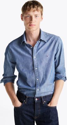Koszula męska Tommy Hilfiger ze sklepu: Gomez Fashion Store w kategorii: Koszule męskie - zdjęcie 874714-BD9-10338_TH245M000297M74