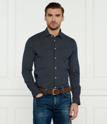 Koszula męska casual Tommy Hilfiger ze sklepu: Gomez Fashion Store w kategorii: Koszule męskie - zdjęcie 874714-BD9-10338_TH245M000299D11