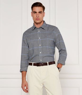 Koszula męska na wiosnę Tommy Hilfiger ze sklepu: Gomez Fashion Store w kategorii: Koszule męskie - zdjęcie 874714-BD9-10338_TH245M000321F37