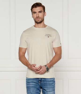 T-shirt męski gładki Tommy Hilfiger ze sklepu: Gomez Fashion Store w kategorii: T-shirty męskie - zdjęcie 874714-BD9-10338_TU245M000033190