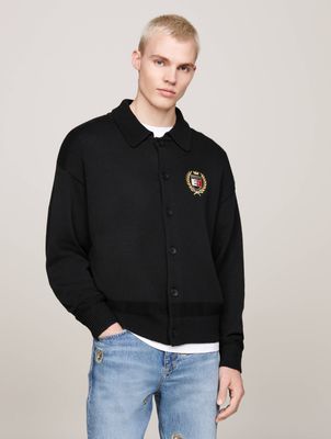 Tommy Jeans - Sweter damski na zimę casual ze sklepu: Gomez Fashion Store w kategorii: Swetry damskie - zdjęcie 874714-BD9-10338_TM245M000080D44