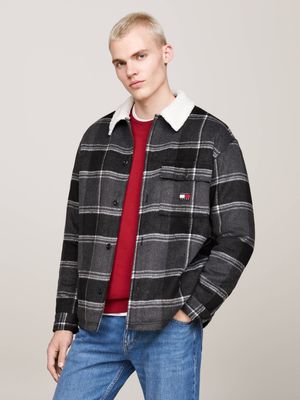 Tommy Jeans - Koszula męska jesienna ze sklepu: Gomez Fashion Store w kategorii: Koszule męskie - zdjęcie 874714-BD9-10338_TM245M000103D44