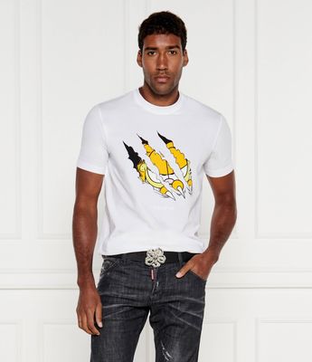 T-shirt męski na wiosnę Iceberg ze sklepu: Gomez Fashion Store w kategorii: T-shirty męskie - zdjęcie 874714-BD9-10338_II245M000028101