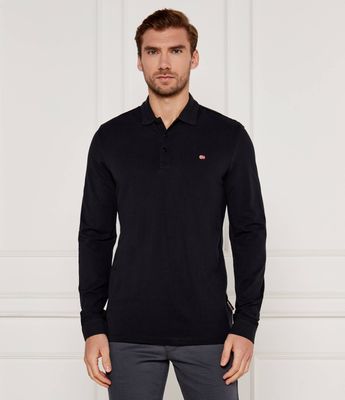 Napapijri - T-shirt męski klasyczny ze sklepu: Gomez Fashion Store w kategorii: T-shirty męskie - zdjęcie 874714-BD9-10338_NA245M000029041