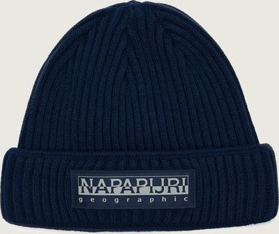 Czapka zimowa męska jesienny sportowy Napapijri ze sklepu: Gomez Fashion Store w kategorii: Czapki zimowe męskie - zdjęcie 874714-BD9-10338_NA245M000043176