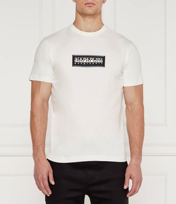 T-shirt męski na wiosnę Napapijri ze sklepu: Gomez Fashion Store w kategorii: T-shirty męskie - zdjęcie 874714-BD9-10338_NA245M000054377