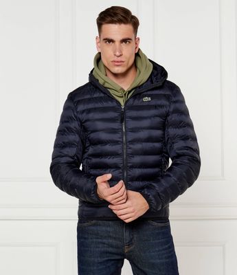 Kurtka męska bez wzorów Lacoste ze sklepu: Gomez Fashion Store w kategorii: Kurtki męskie - zdjęcie 874714-BD9-10338_LA245M000027617