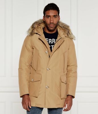 Kurtka męska na zimę casualowa Woolrich ze sklepu: Gomez Fashion Store w kategorii: Kurtki męskie - zdjęcie 874714-BD9-10338_WO245M000001015
