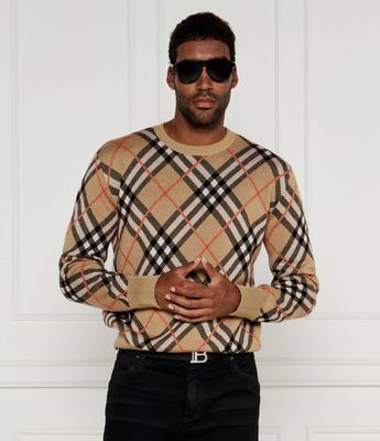 Sweter męski jesienny Burberry ze sklepu: Gomez Fashion Store w kategorii: Swetry męskie - zdjęcie 874714-BD9-10338_BE244M000002118