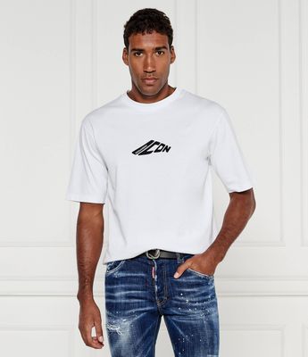 Dsquared2 - T-shirt męski ze sklepu: Gomez Fashion Store w kategorii: T-shirty męskie - zdjęcie 874714-BD9-10338_DQ245M000040100