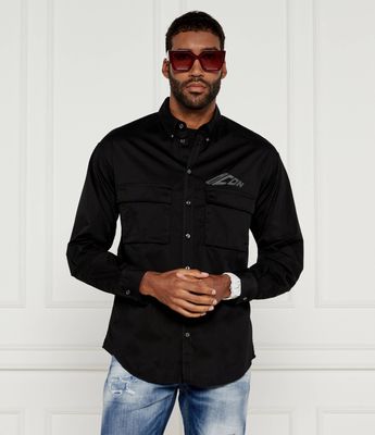 Koszula męska jesienna Dsquared2 ze sklepu: Gomez Fashion Store w kategorii: Koszule męskie - zdjęcie 874714-BD9-10338_DQ245M000059900