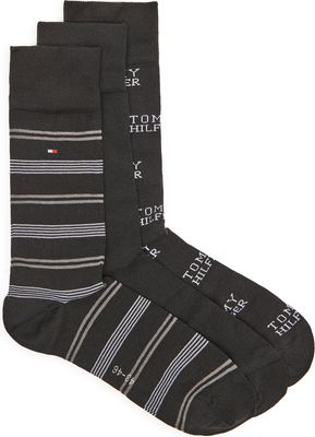 Tommy Hilfiger - Skarpetki damskie jesienny na zimę ze sklepu: Gomez Fashion Store w kategorii: Skarpetki damskie - zdjęcie 874714-BD9-10338_TH245M000359002