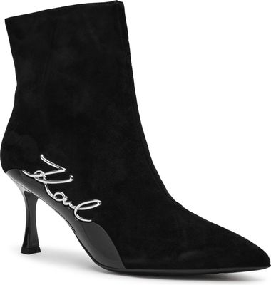 Botki Karl Lagerfeld ze sklepu: Gomez Fashion Store w kategorii: Botki - zdjęcie 874714-BD9-10338_KL245W000005501