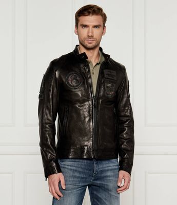 Kurtka męska jesienna Aeronautica Militare ze sklepu: Gomez Fashion Store w kategorii: Kurtki męskie - zdjęcie 874714-BD9-10338_AM245M000068034