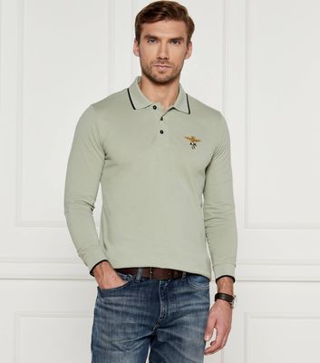 T-shirt męski na lato Aeronautica Militare ze sklepu: Gomez Fashion Store w kategorii: T-shirty męskie - zdjęcie 874714-BD9-10338_AM245M000070292