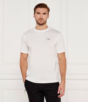 T-shirt męski jesienny Aeronautica Militare ze sklepu: Gomez Fashion Store w kategorii: T-shirty męskie - zdjęcie 874714-BD9-10338_AM245M000081288
