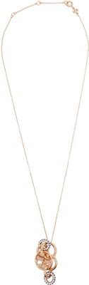 Naszyjnik elegancki TORY BURCH ze sklepu: Gomez Fashion Store w kategorii: Naszyjniki - zdjęcie 874714-BD9-10338_TO245W000035783