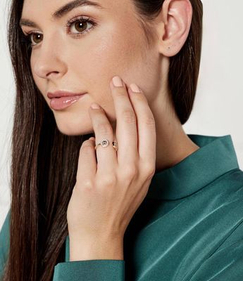 Pierścionek elegancki TORY BURCH ze sklepu: Gomez Fashion Store w kategorii: Pierścionki - zdjęcie 874714-BD9-10338_TO245W000037783