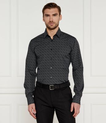 Karl Lagerfeld - Koszula męska casual ze sklepu: Gomez Fashion Store w kategorii: Koszule męskie - zdjęcie 874714-BD9-10338_KL245M000047991