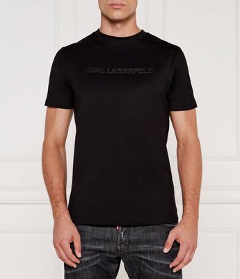 Karl Lagerfeld - T-shirt męski jesienny ze sklepu: Gomez Fashion Store w kategorii: T-shirty męskie - zdjęcie 874714-BD9-10338_KL245M000133990