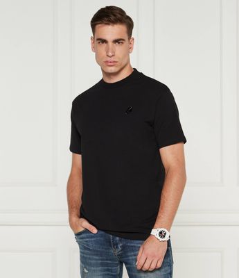 Karl Lagerfeld - T-shirt męski na lato ze sklepu: Gomez Fashion Store w kategorii: T-shirty męskie - zdjęcie 874714-BD9-10338_KL245M000142160