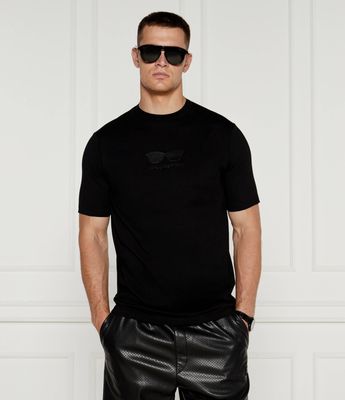 T-shirt męski jesienny Karl Lagerfeld ze sklepu: Gomez Fashion Store w kategorii: T-shirty męskie - zdjęcie 874714-BD9-10338_KL245M000150990