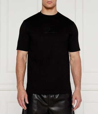 T-shirt męski sportowy Karl Lagerfeld ze sklepu: Gomez Fashion Store w kategorii: T-shirty męskie - zdjęcie 874714-BD9-10338_KL245M000150990