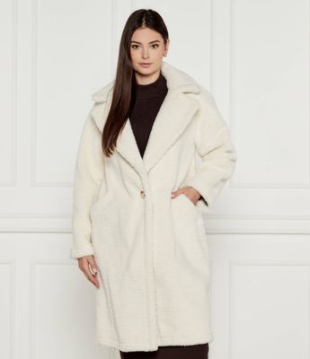 Płaszcz damski casualowy jesienny Michael Kors ze sklepu: Gomez Fashion Store w kategorii: Płaszcze damskie - zdjęcie 874714-BD9-10338_MK245W000067277