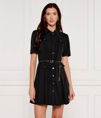 Sukienka na wiosnę Michael Kors ze sklepu: Gomez Fashion Store w kategorii: Sukienki - zdjęcie 874714-BD9-10338_MK245W000076001