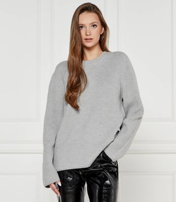 Sweter damski na zimę casual Michael Kors ze sklepu: Gomez Fashion Store w kategorii: Swetry damskie - zdjęcie 874714-BD9-10338_MK245W000080036