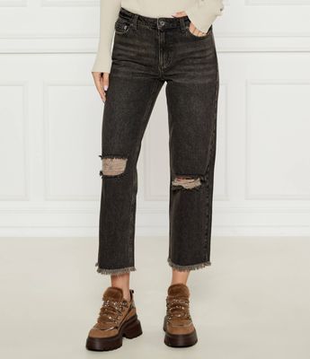 Jeansy damskie na lato Michael Kors ze sklepu: Gomez Fashion Store w kategorii: Jeansy damskie - zdjęcie 874714-BD9-10338_MK245W000090A88